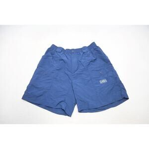 Aftco‎ Cargo Board Shorts Fishing Surf Land Blue Athletic Mens Size 40